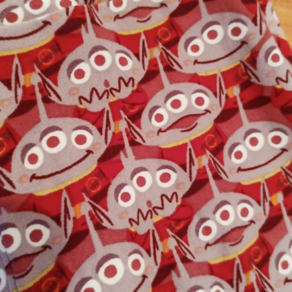 LuLaRoe Toy Story Aliens Leggings, OS